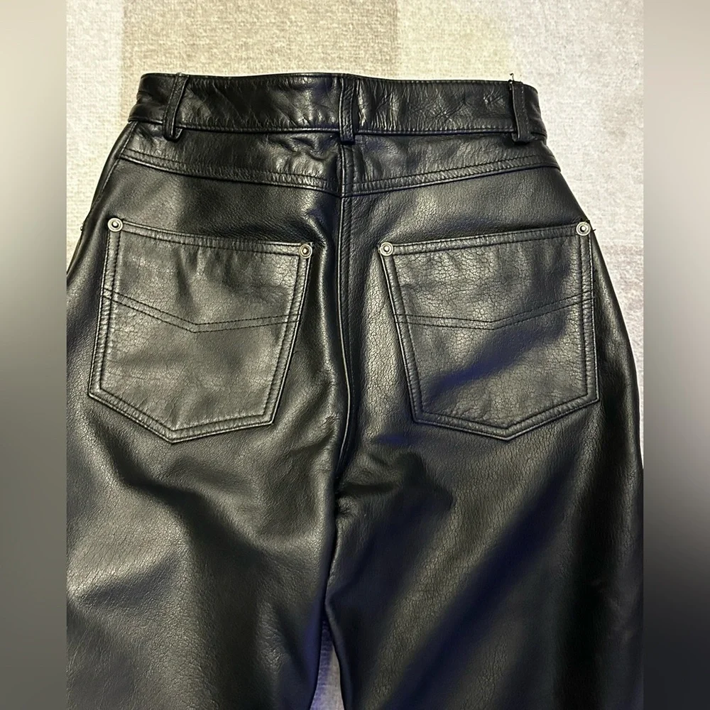 Vintage FMC Genuine Leather Pants - Picture 6 of 7